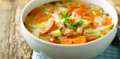 Soup in a bowl 