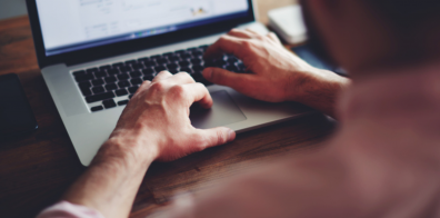 Man on laptop